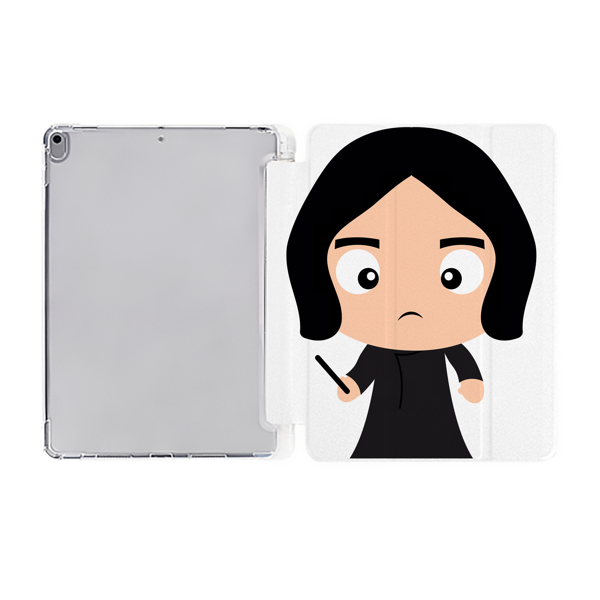 （画像用） Harry Potter ハリー・ポッターシリーズ IPad ケース ペン収納付き 三つ折りスタンド PUレザー×シリコン 対応機種9.5/10.5/10.9インチ